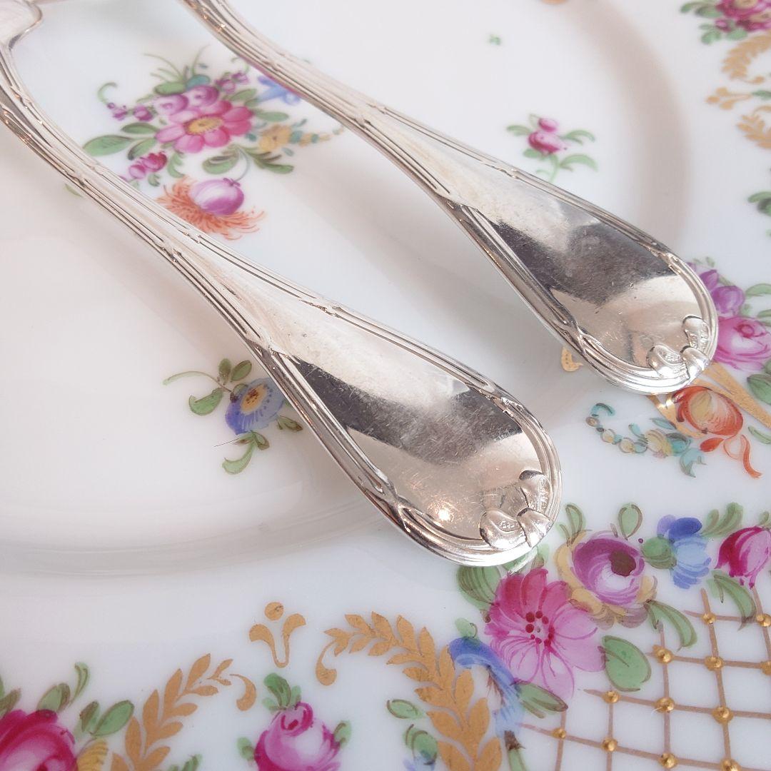 クリストフル　リュバン　レア　コンソメスプーン　2本組　スープスプーン