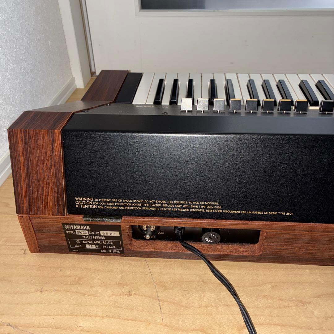 希少　完動品　Yamaha SK-20 初代アナログシンセサイザー 美品