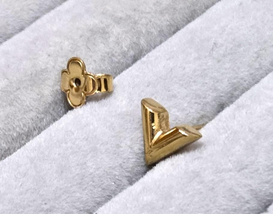 ルイヴィトン　M68153　エセンシャル V ピアス　片耳用　41291