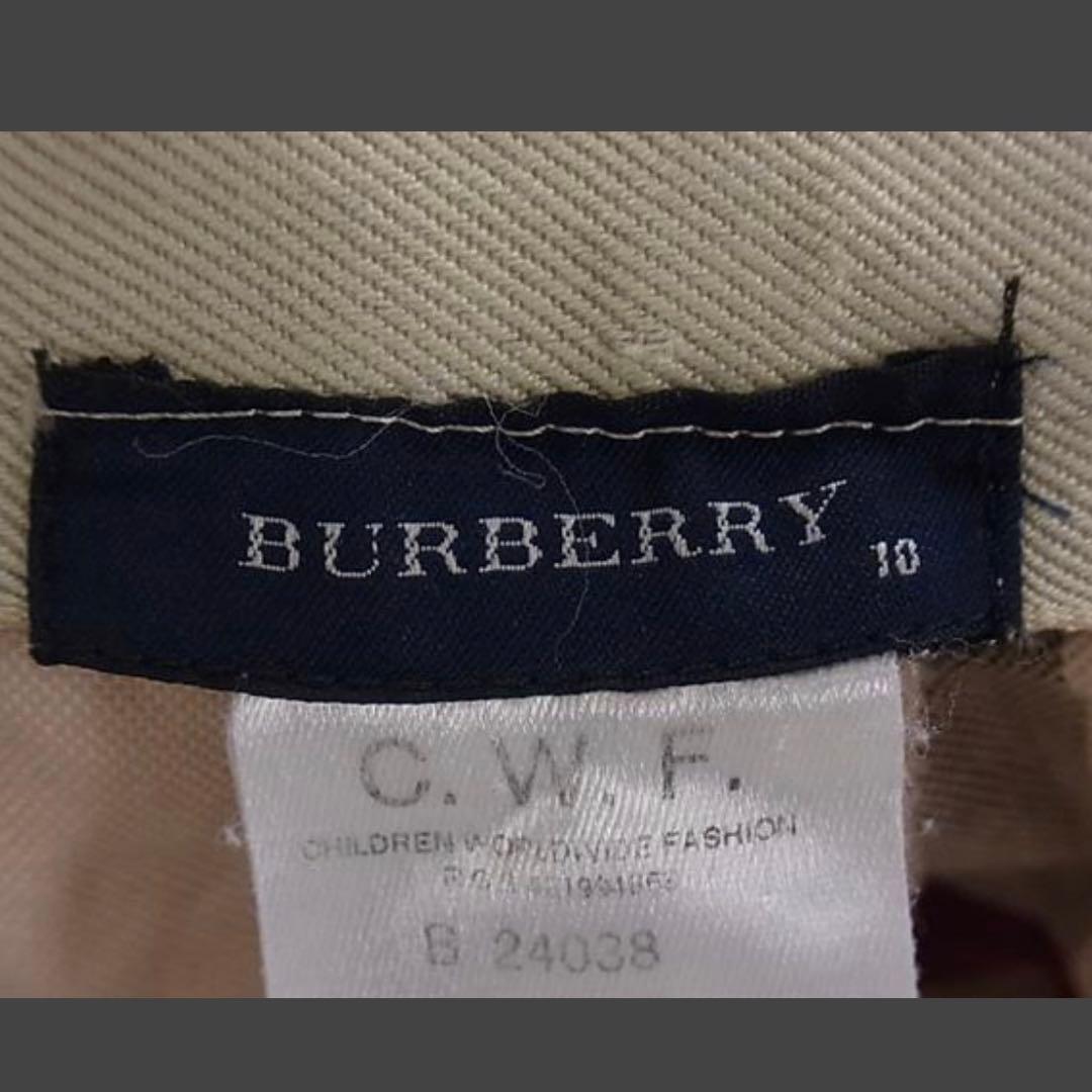 美品★BURBERRY バーバリー ノバチェック コットン100% ハーフパンツ