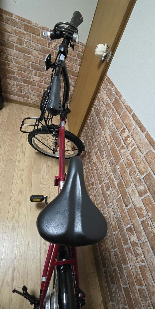 送料込！TRANS MOBILITY e-Basic 電動アシスト自転車 赤