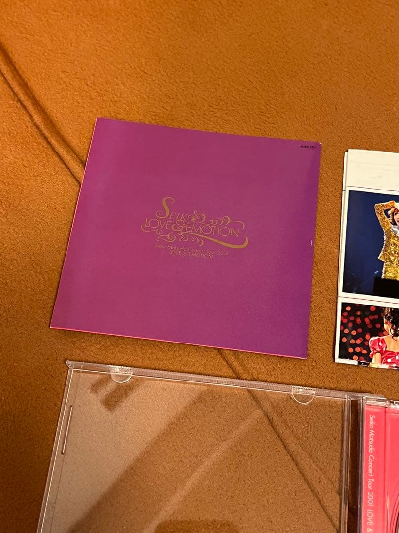 松田聖子　コンサート　ライブ　DVD 2001 LOVE & EMOTION