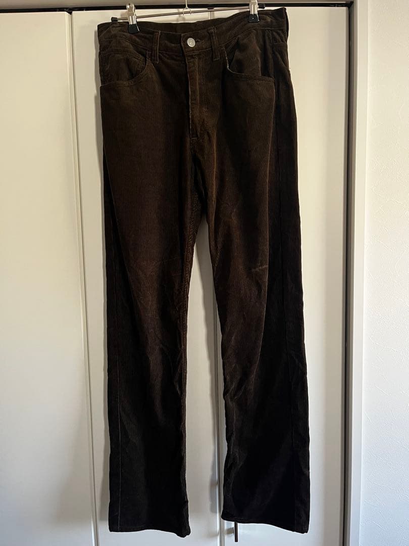 H*.様 COMOLI コモリ 23AW コーデュロイパンツ ブラウン サイズ1