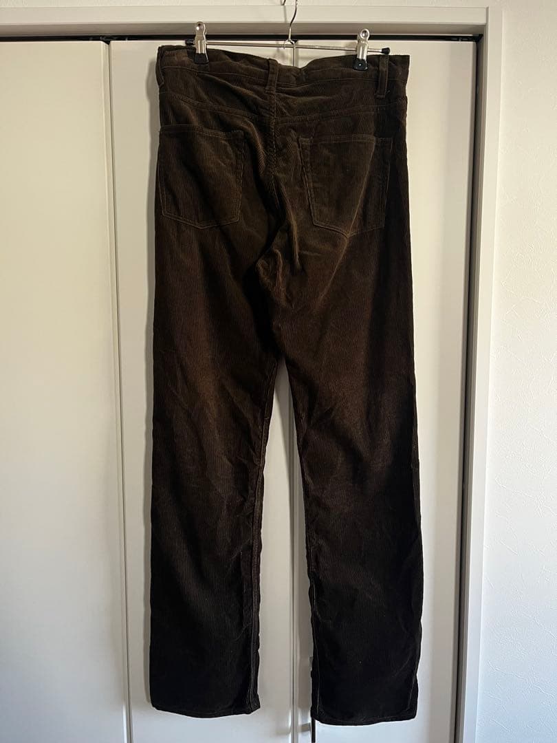 H*.様 COMOLI コモリ 23AW コーデュロイパンツ ブラウン サイズ1