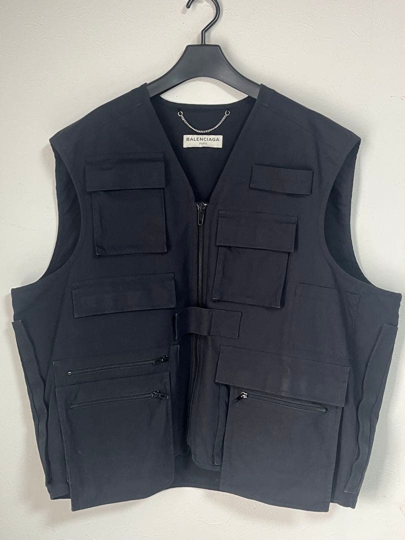 balenciaga 17 spring ミリタリーベスト