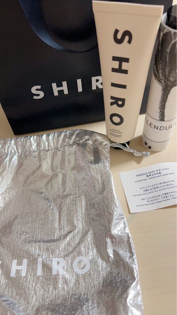 SHIRO ハンドクリーム ボディミスト　タカシマヤ