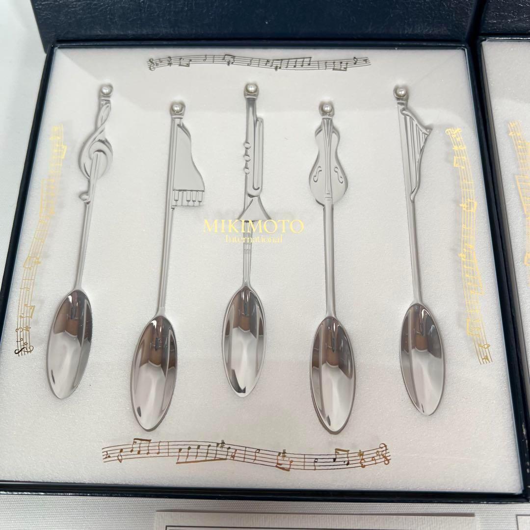 未使用　ミキモト　カトラリー　セット　まとめ　パール　真珠　スプーン　フォーク