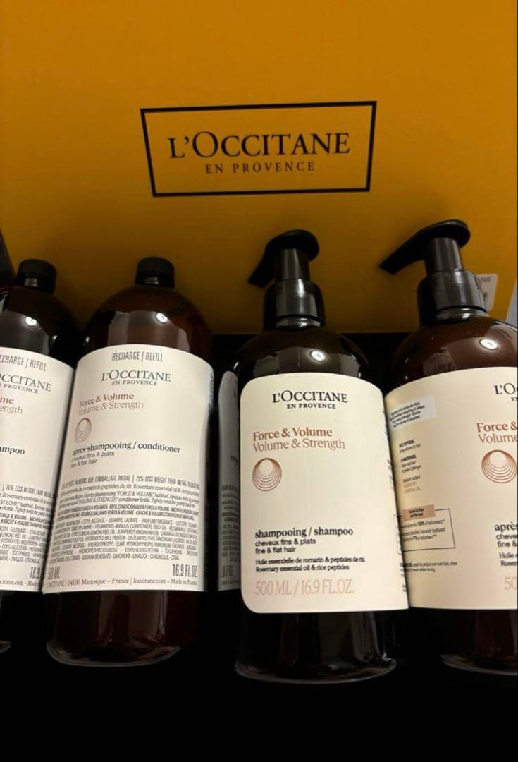 ロクシタン シャンプー・コンディショナーセット 500ml×4本