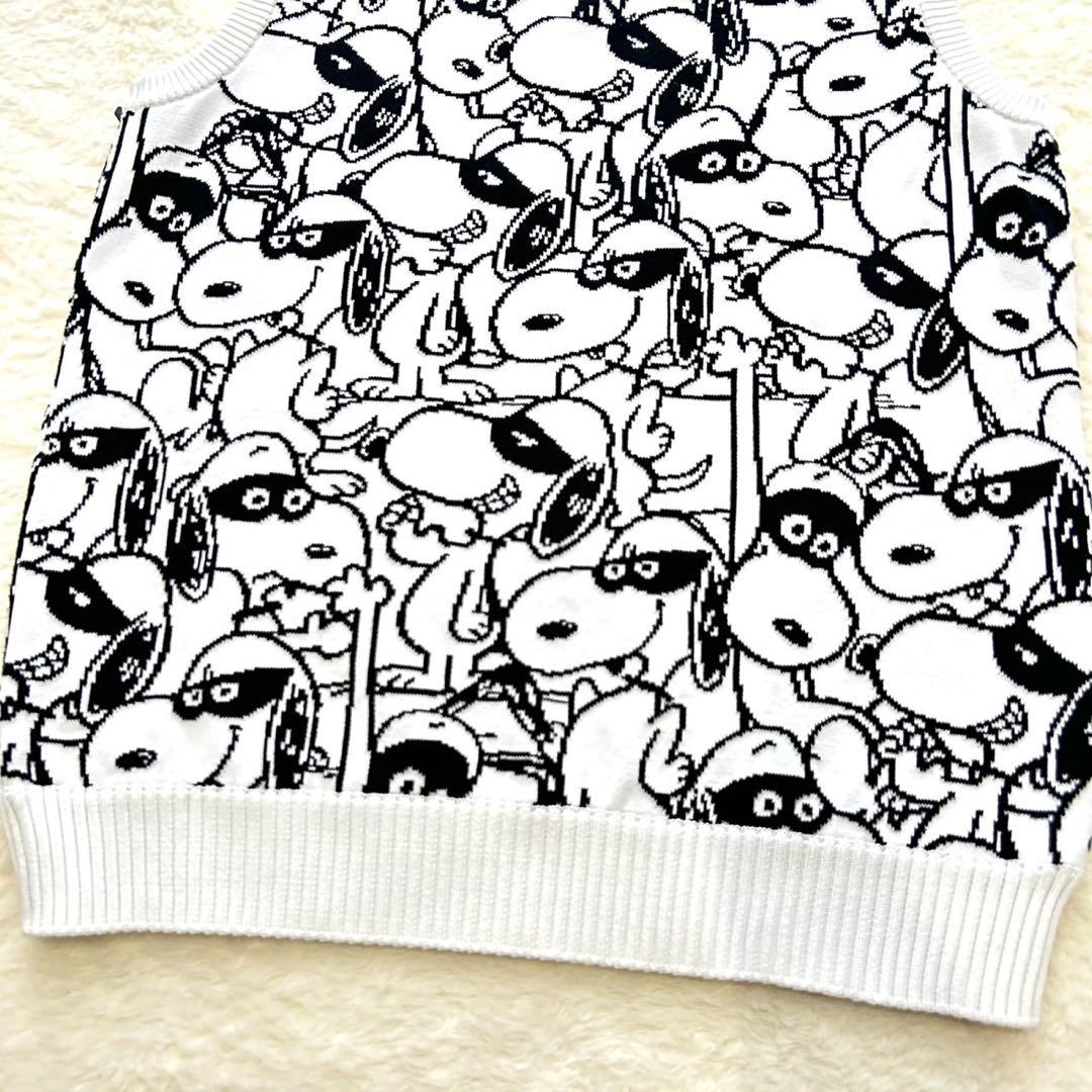 【極美品】PEARLY GATES パーリーゲイツ ニットベスト スヌーピー 5