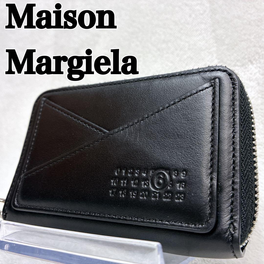 MM6 Maison Margiela ケース　ラウンドジップ　ブラック