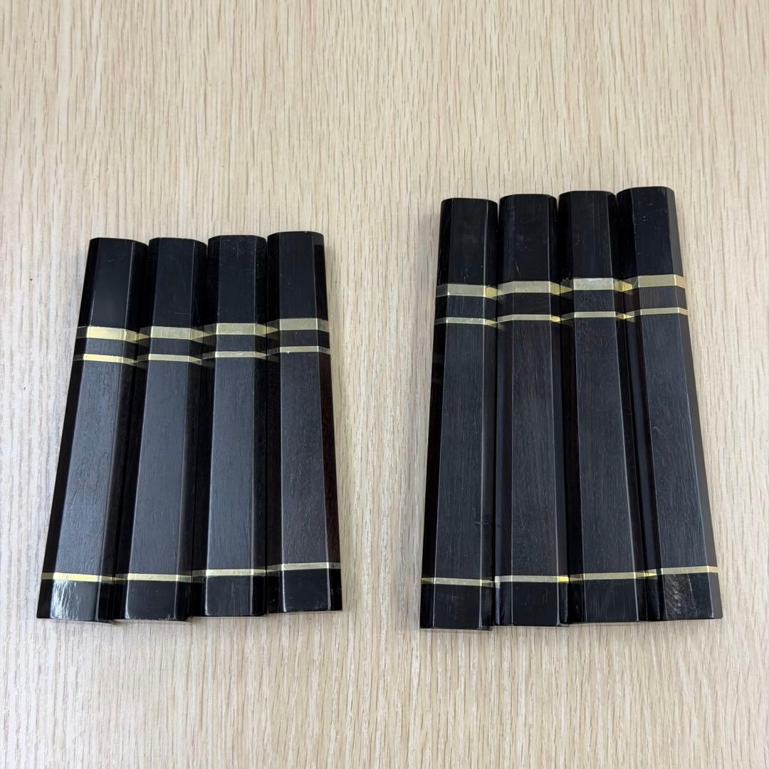 処分セール　訳あり　黒檀両水牛三本銀巻柄　柳刃