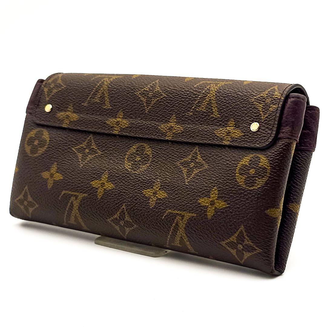 KITTY様　ポルトフォイユ　エリゼ　モノグラム　パープル　長財布　D464