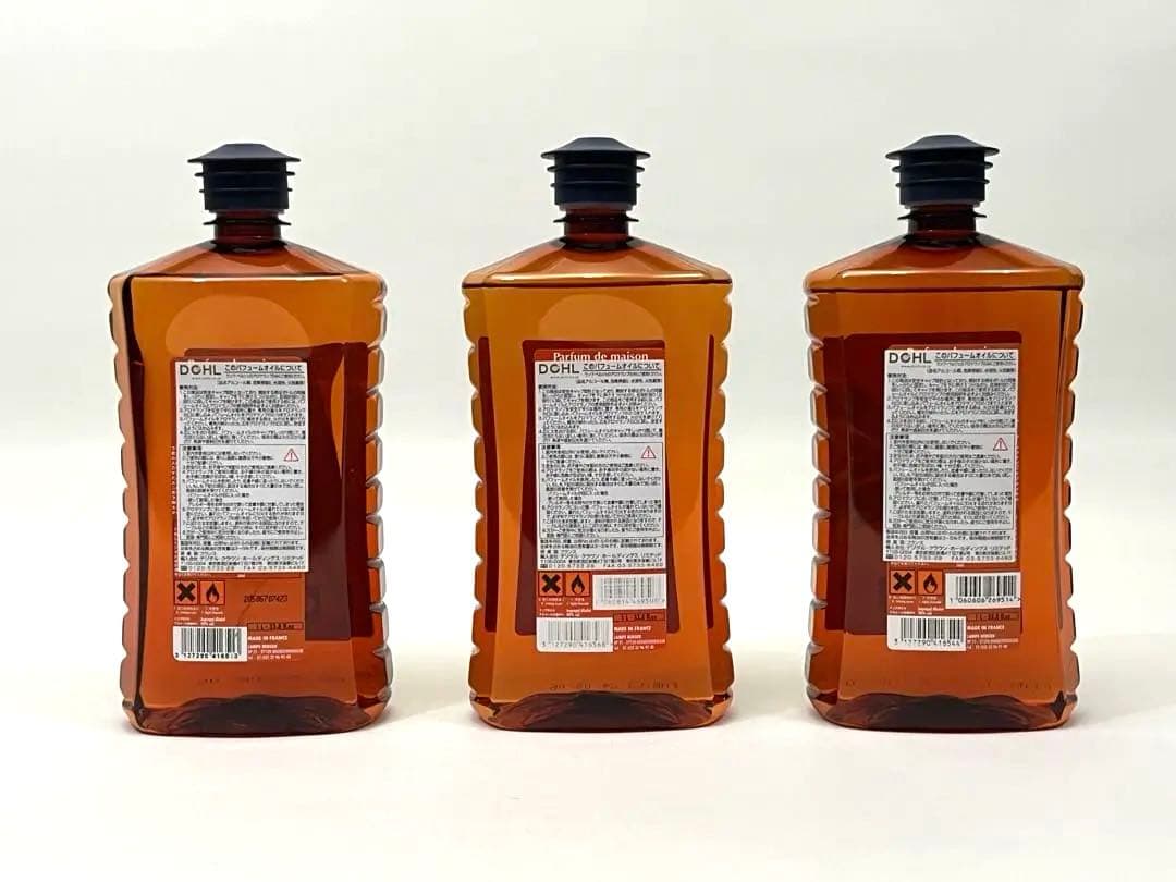 Ｒ★ランプベルジェ・オイル4本セット　ヌートレ　ユーカリ　ヒナギク　緑茶