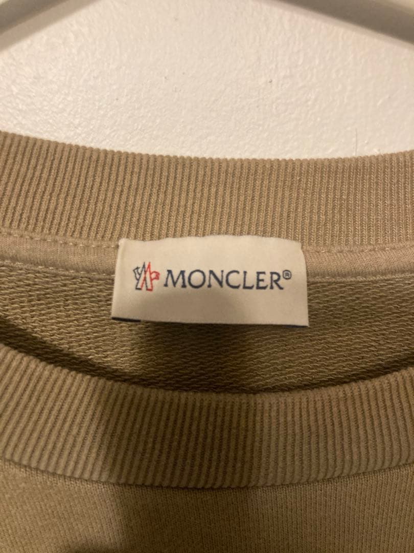 【正規品】MONCLER モンクレール ロゴ クルーネック スウェットトレーナー
