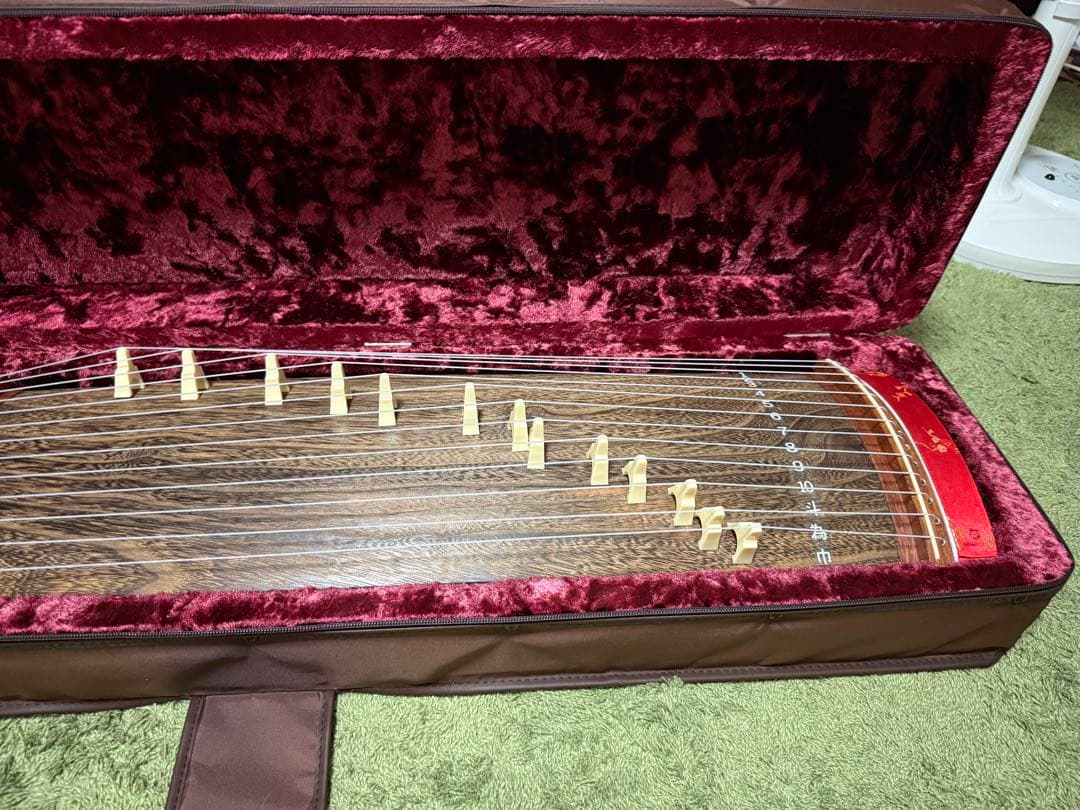 ゼンオン 文化琴 13弦 和楽器】ソフトケース・柱付き ZENON 88cm