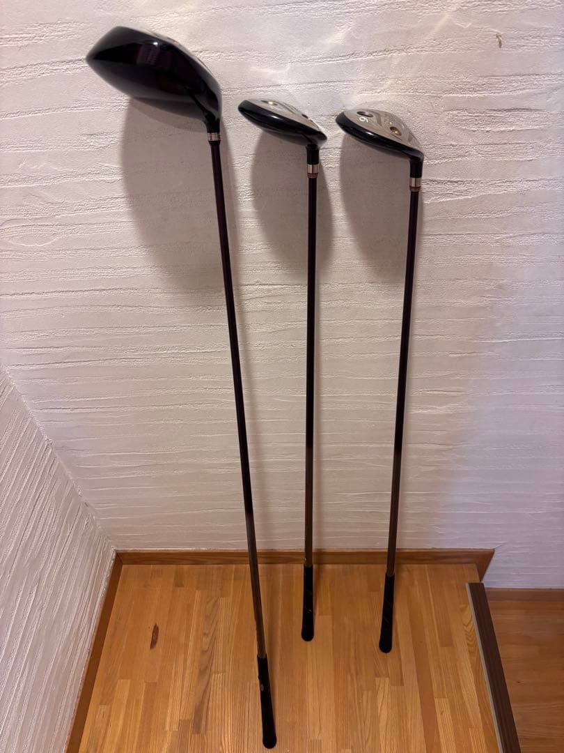 PRGR TRX-505 ドライバー、7W、9W 3本セット