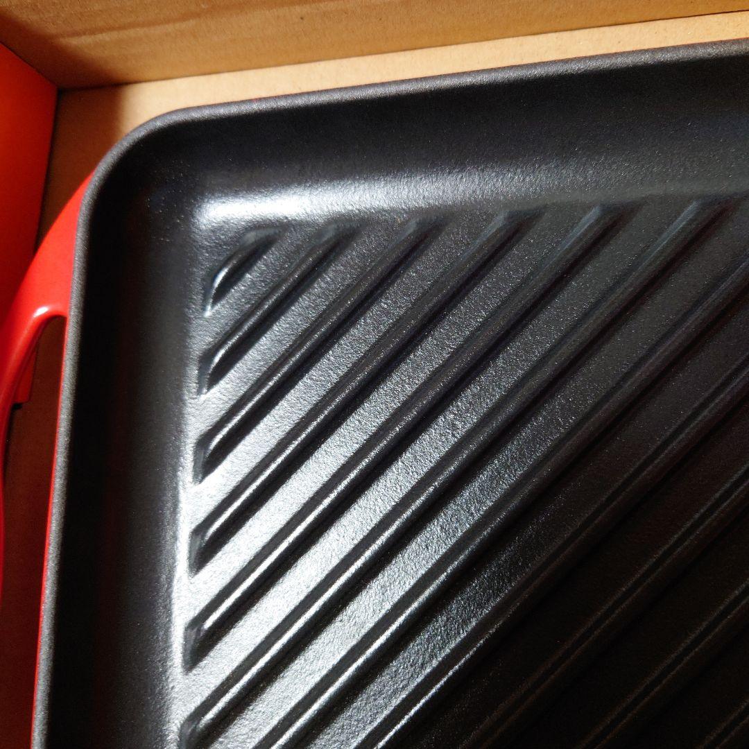 【お値下げ中】未使用　ル・クルーゼ　グリルパン　24cm