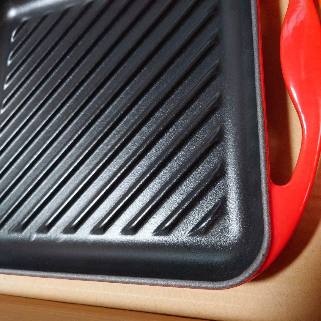 【お値下げ中】未使用　ル・クルーゼ　グリルパン　24cm