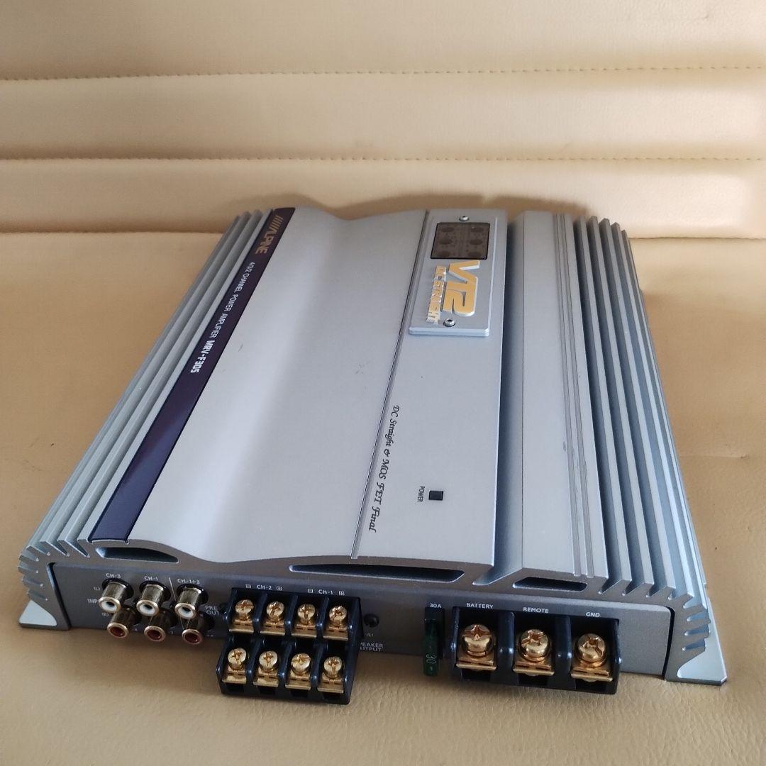 ALPINE MRV-F305パワーアンプ4チャンネル