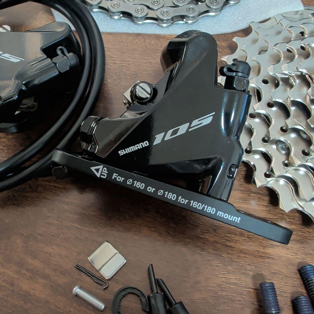 ね*い様 【新品】SHIMANO シマノ 105 R7020 油圧ディスク コン