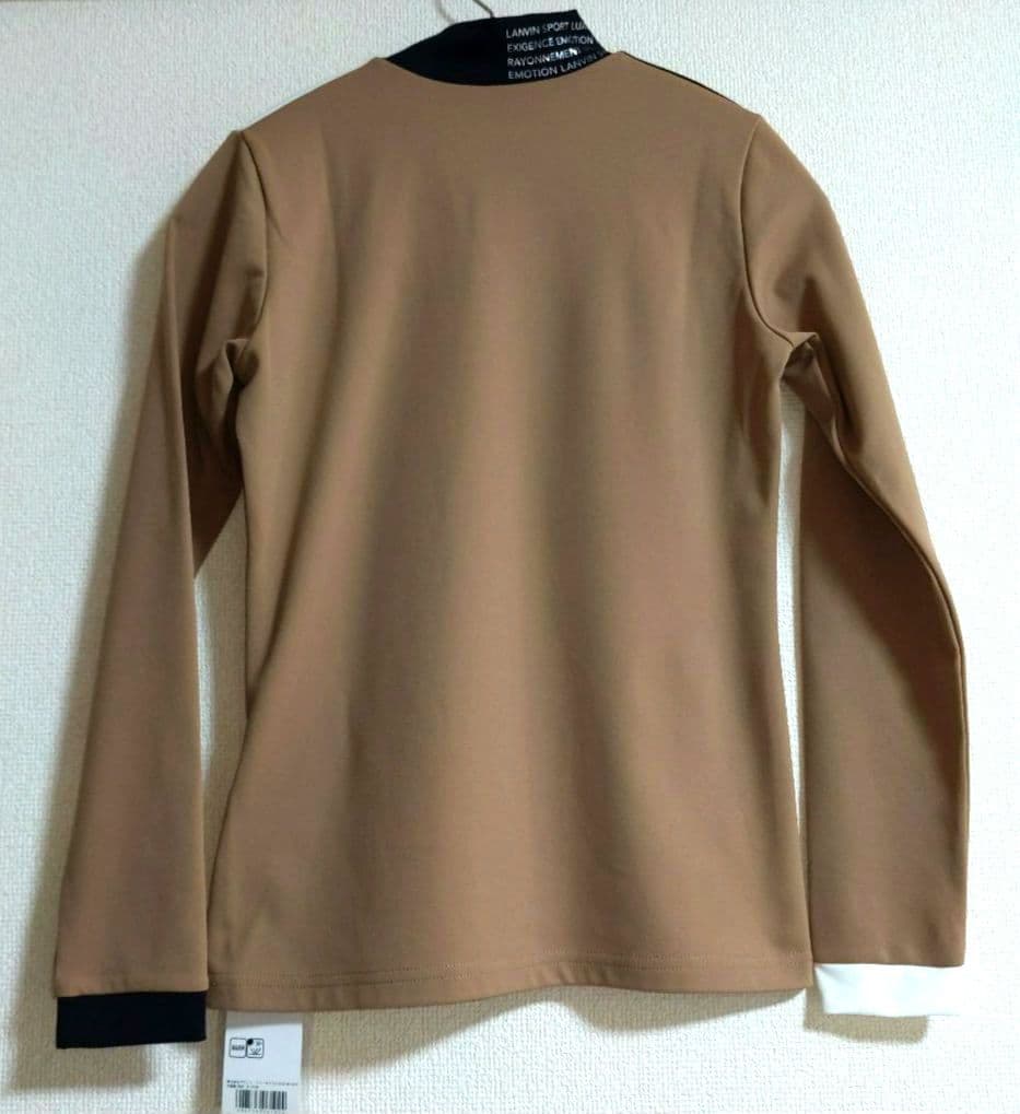 再再再値下げ新品　ランバンスポール　モックネックS 裏微起毛　定価19800円