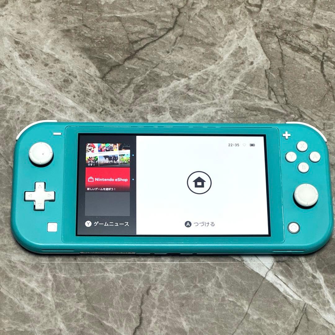 Nintendo Switch Lite ターコイズ 256GB SDカード付き