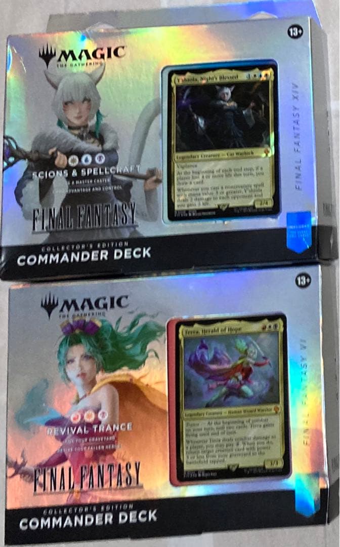 MTG　英語　コレクター版統率者　4種セット　未開封