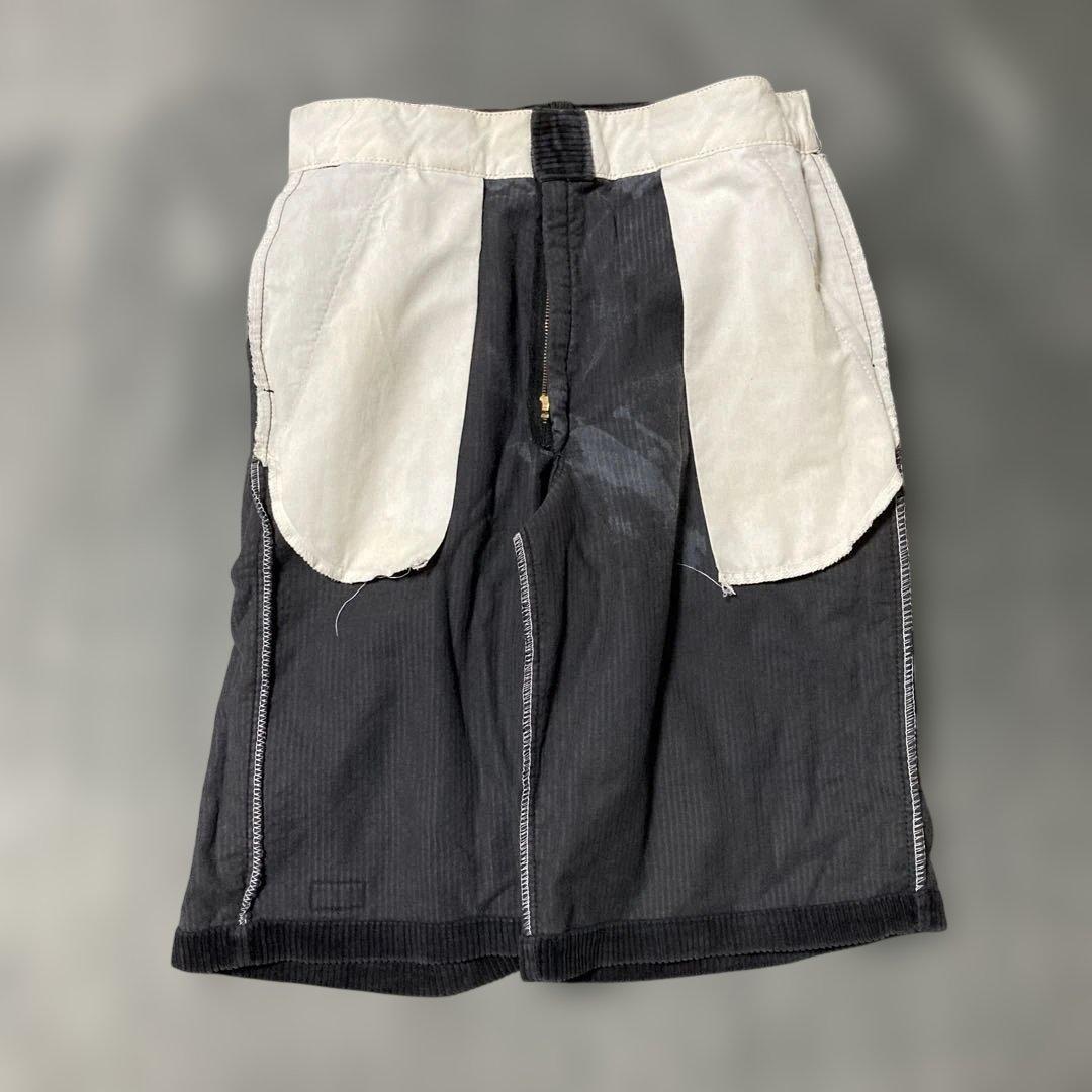 90s Dickies USA製 コーデュロイ ショートパンツ ブラック