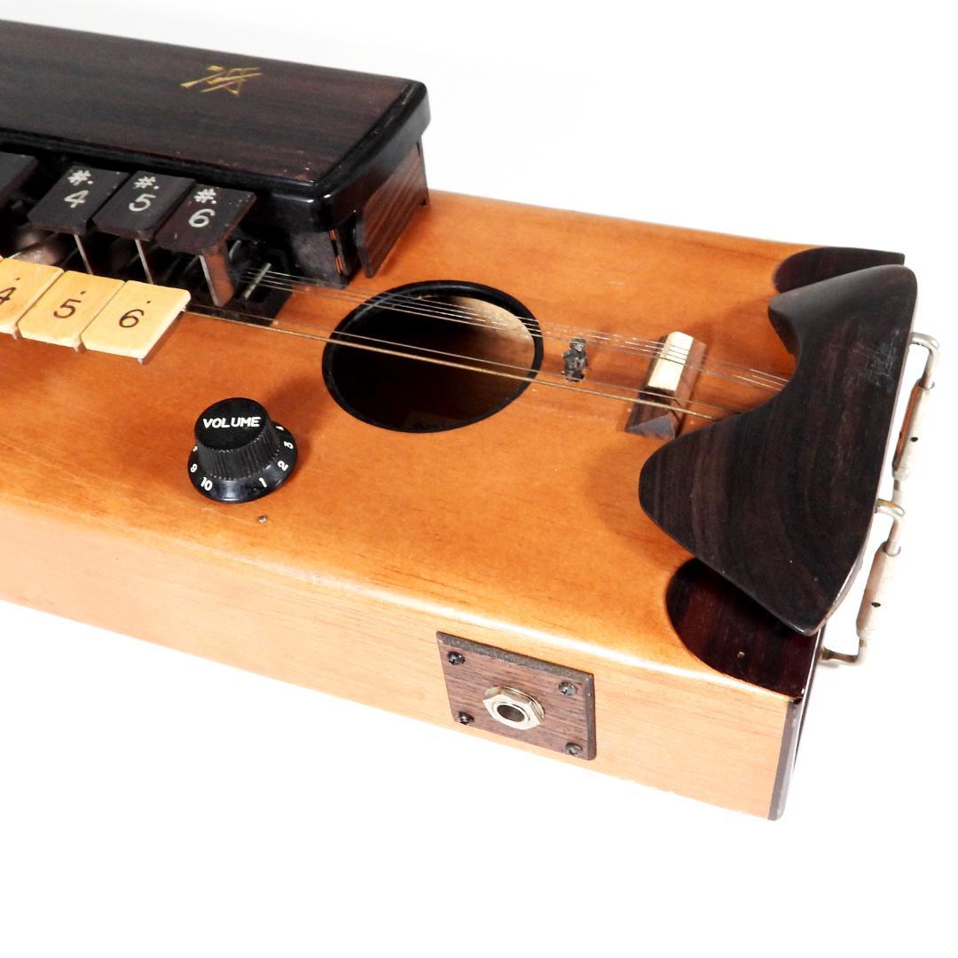 ZEN-ON 冴 全音高級大正琴 エレキ和楽器 6弦楽器 27鍵 弦楽器 音楽