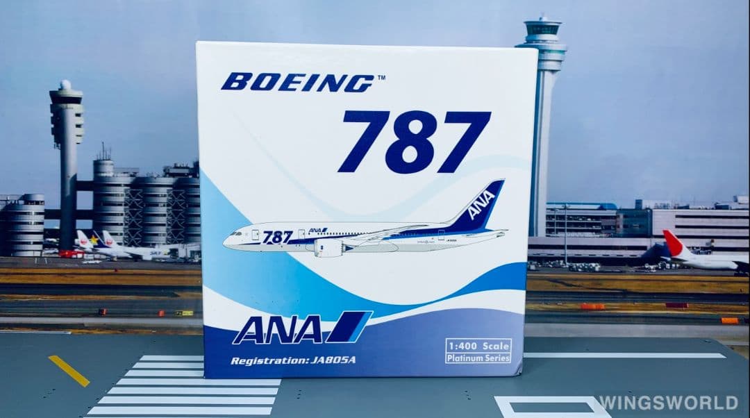 【美品】ANA 全日空 B787 JA805A 1/400 Phoenix