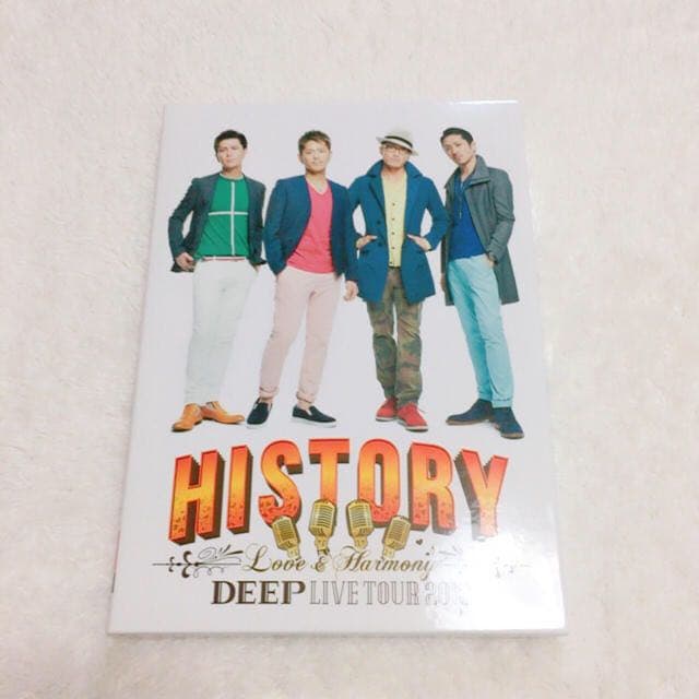 ミュージック DEEP history LIVE DVD