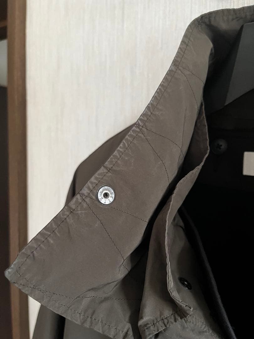 【美品】ATON AIR VENTILE SHORT MODS COAT