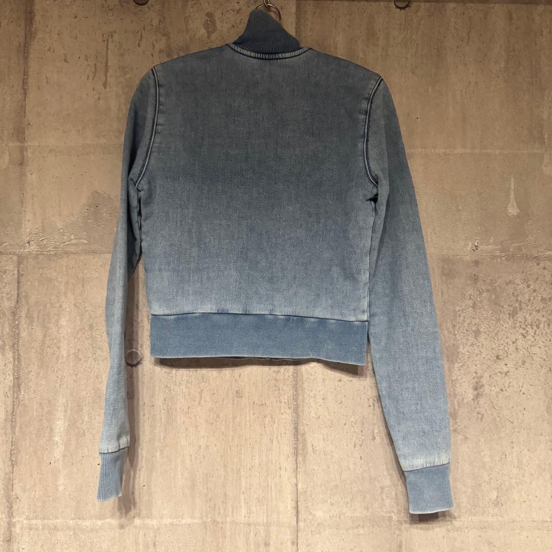 DIESEL ジッパースウェット ブルージャンパー ブルゾン