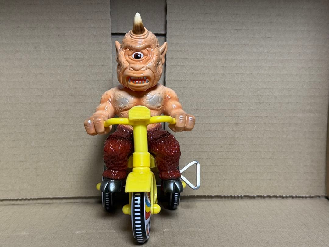 M1号 ISH サイクロプス 三輪車 ソフビ フィギュア ブルマァク マルサン