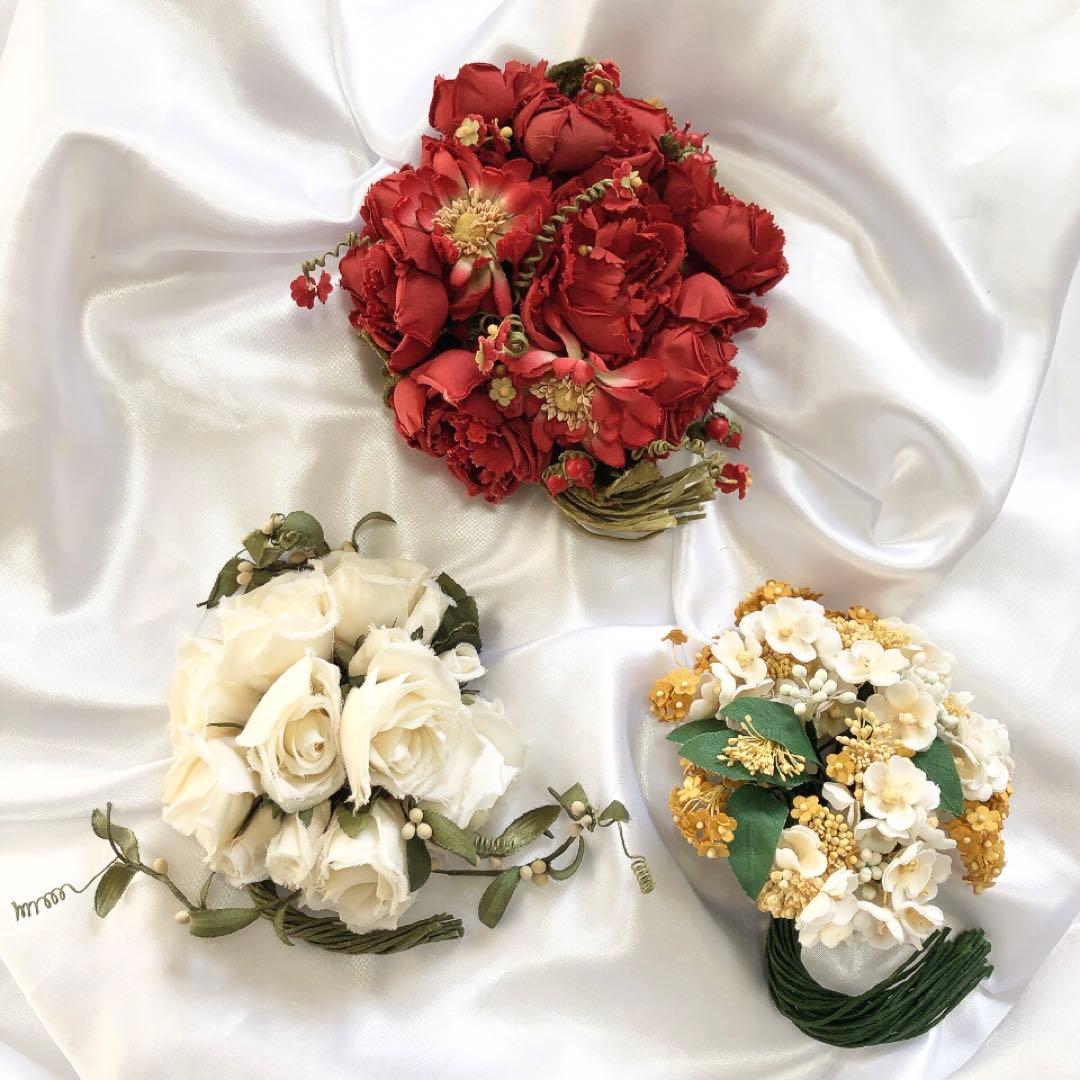 【美品】ピンクハウス カネコイサオ コサージュ5点セット 造花 アクセサリー