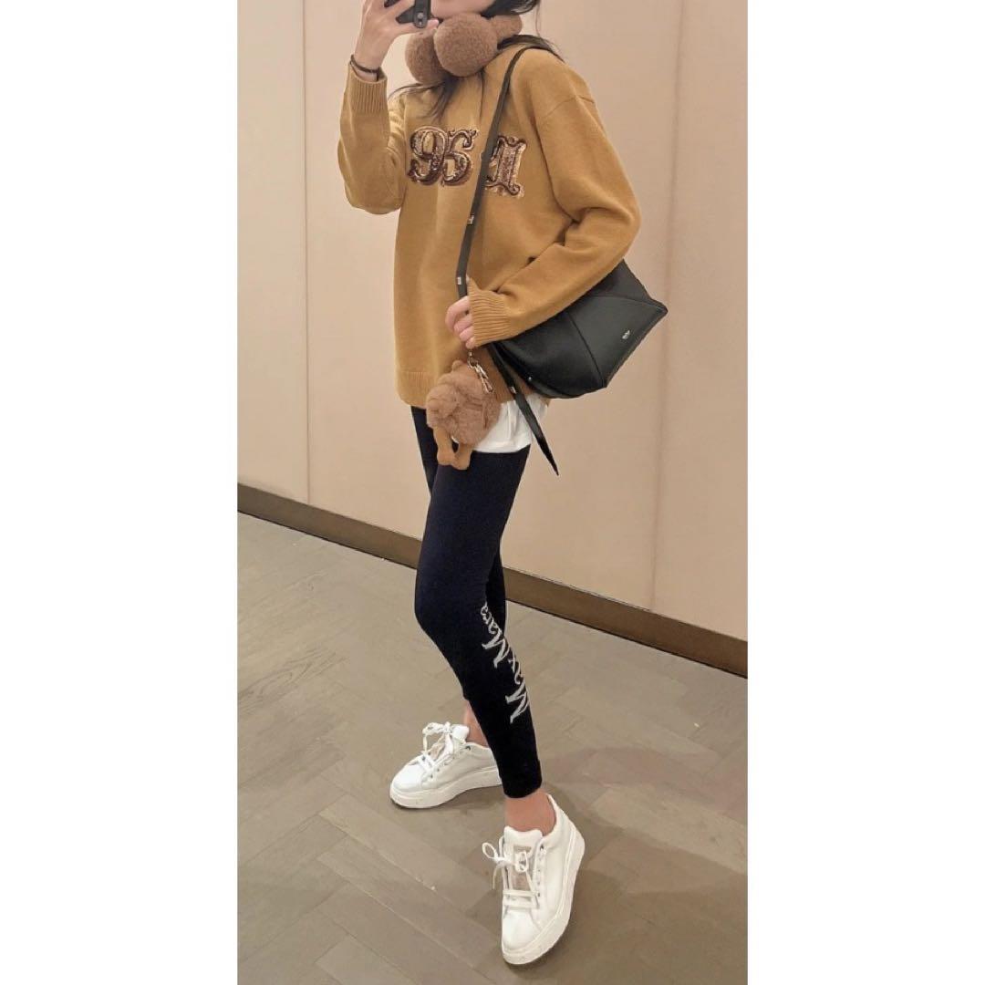 【新品未使用】S Max Mara ブラック レギンス Sサイズ