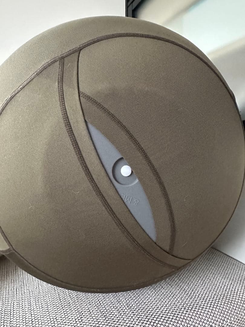 MALLOW オーバル型バランスボール オリーブ