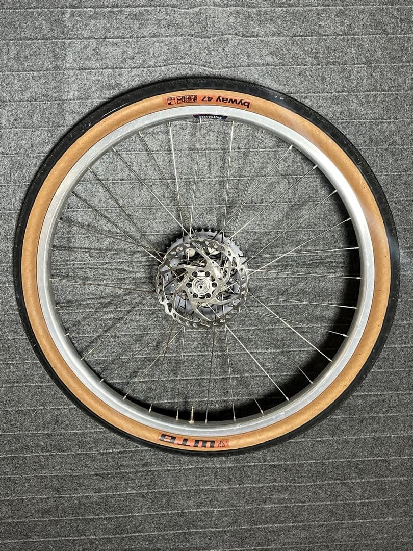 650B手組みセットSONダイナモWhite XMR QR bluelug