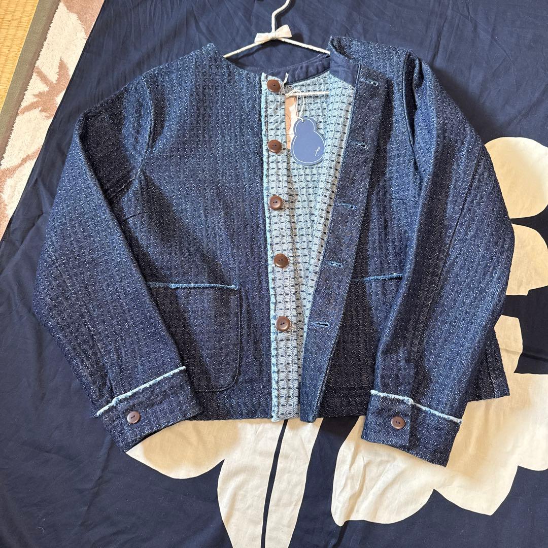 パラスパレス 新品未使用インディゴジャケット 2024年12月購入 サイズ0