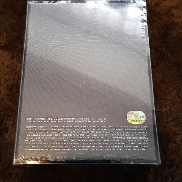 新品　2014 TAEYANG RISE コレクション BIGBANG　DVD