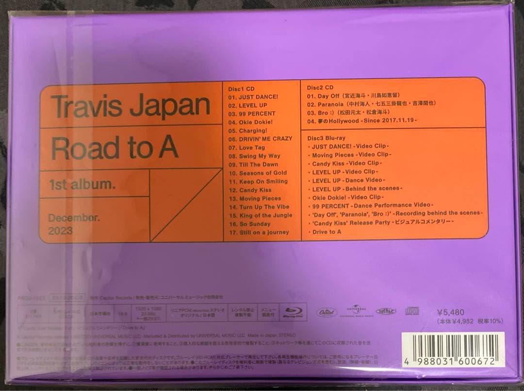 Travis Japan/Road to A【FC限定盤】