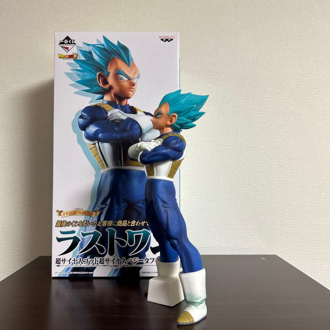 一番くじ　ドラゴンボールメモリーズ　ラストワン賞　ベジータブルー　極美品