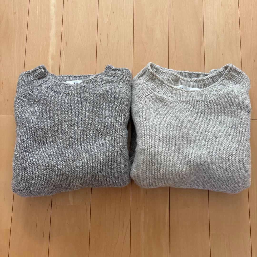 【2枚セット】Harley of scotland ウール セーター サイズ40
