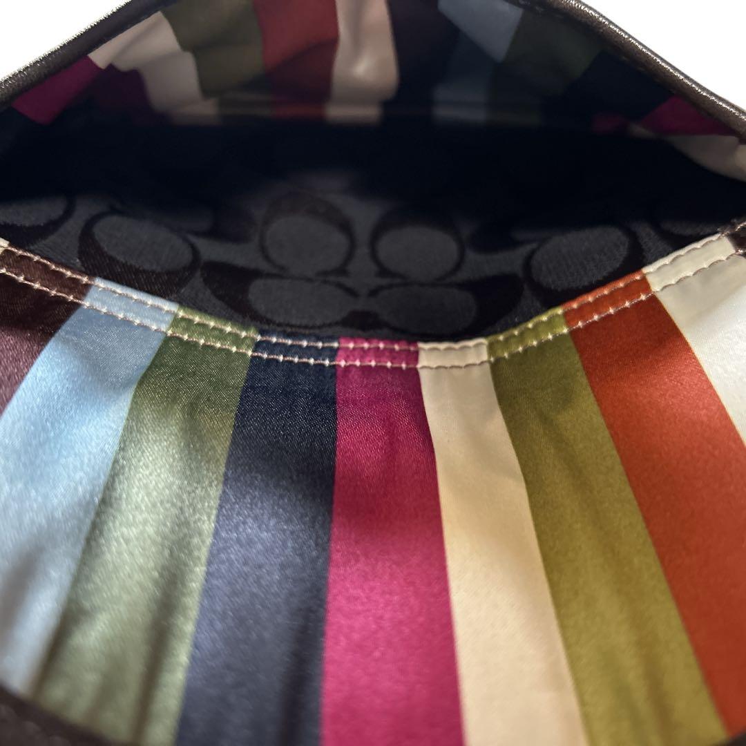 COACH レガシー ターンロック シグネチャー ショルダー ウエストバッグ