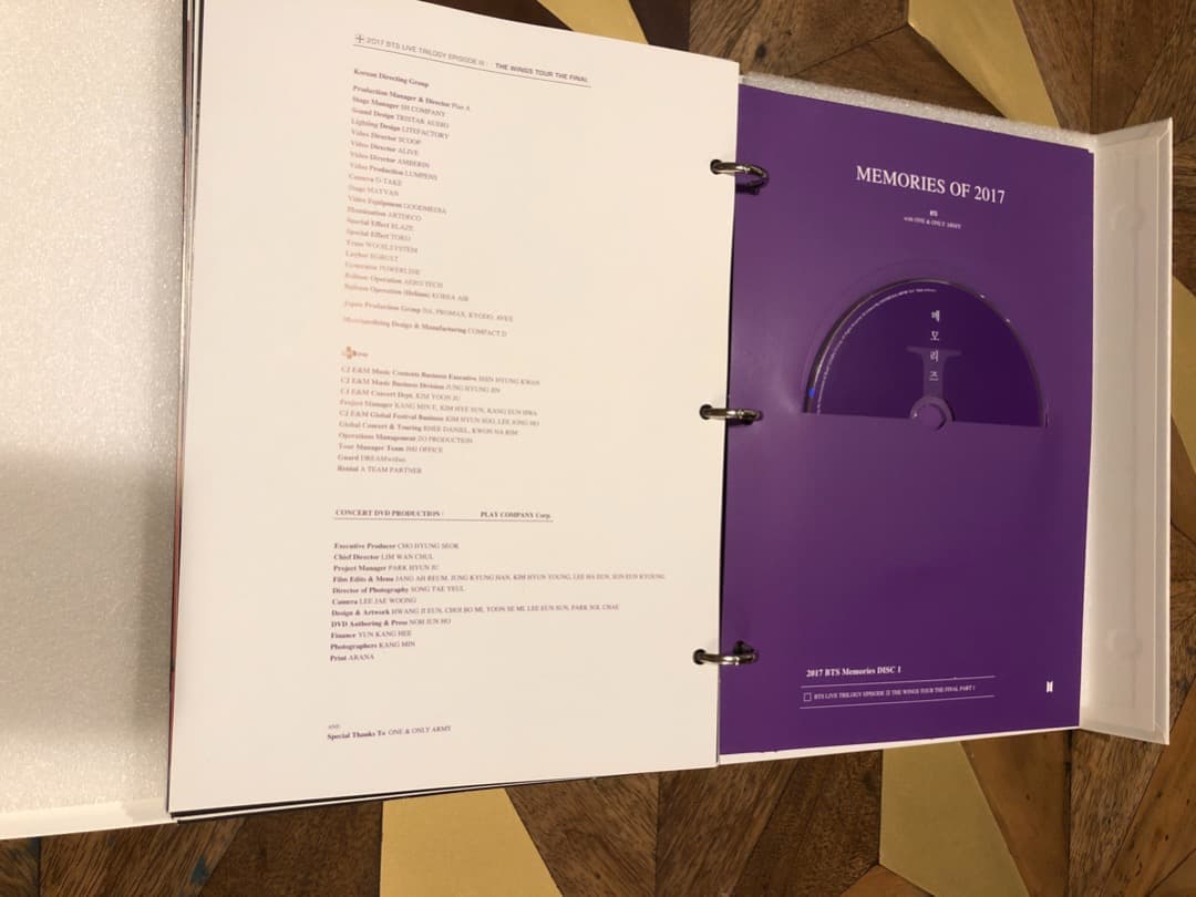ミュージック BTS MEMORIES OF 2017 DVD