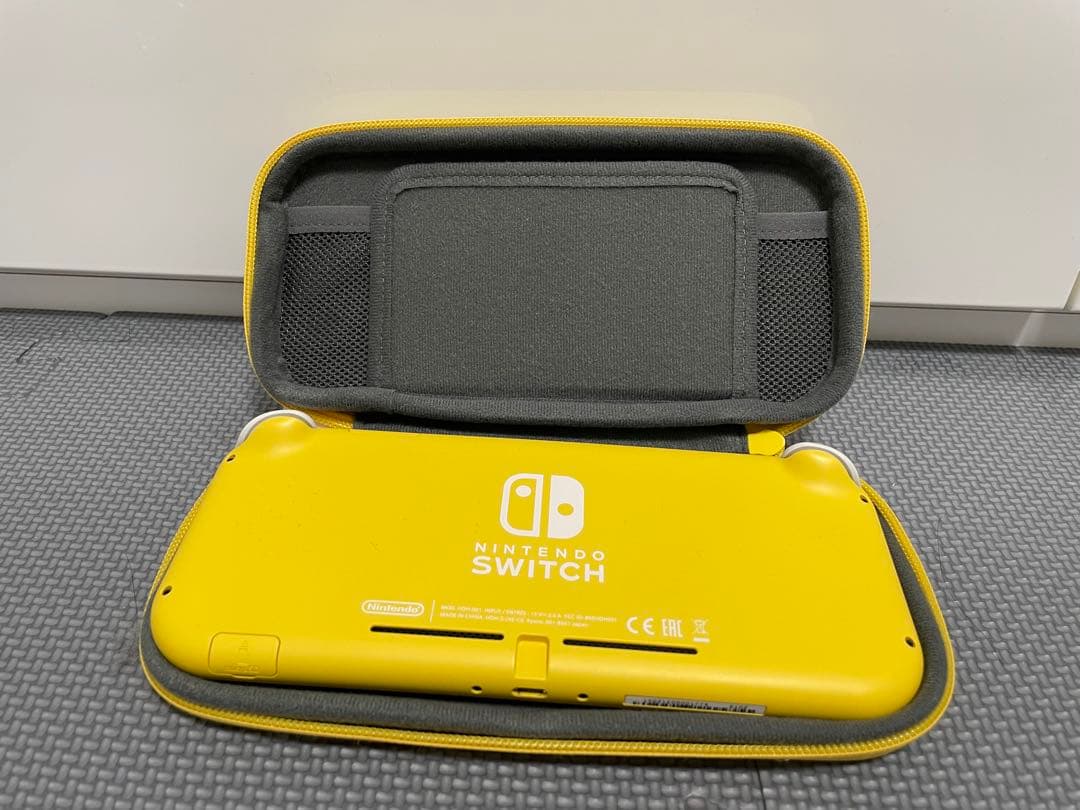 Nintendo Switch Lite イエロー 本体 + ハードケース