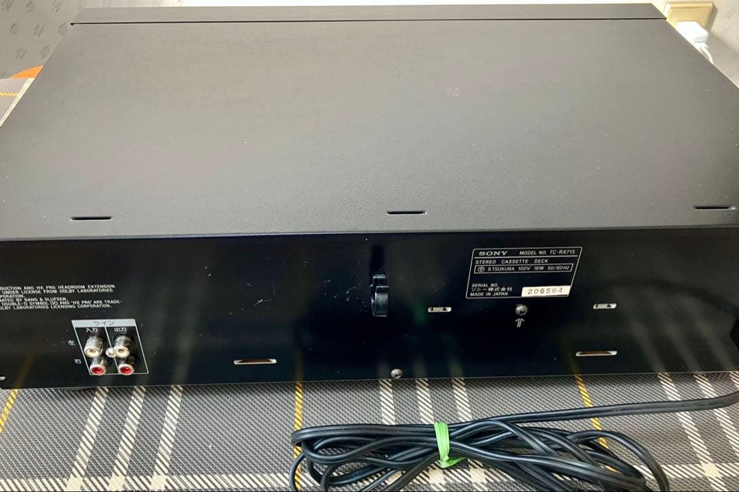 SONY TC-RX715 カセットデッキ動作品