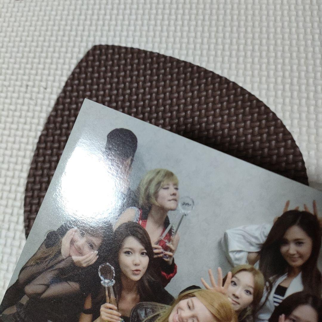 レア ◆ 少女時代 【 Mr.TAXI 】 タイ盤CD封入 大判トレカ 全員