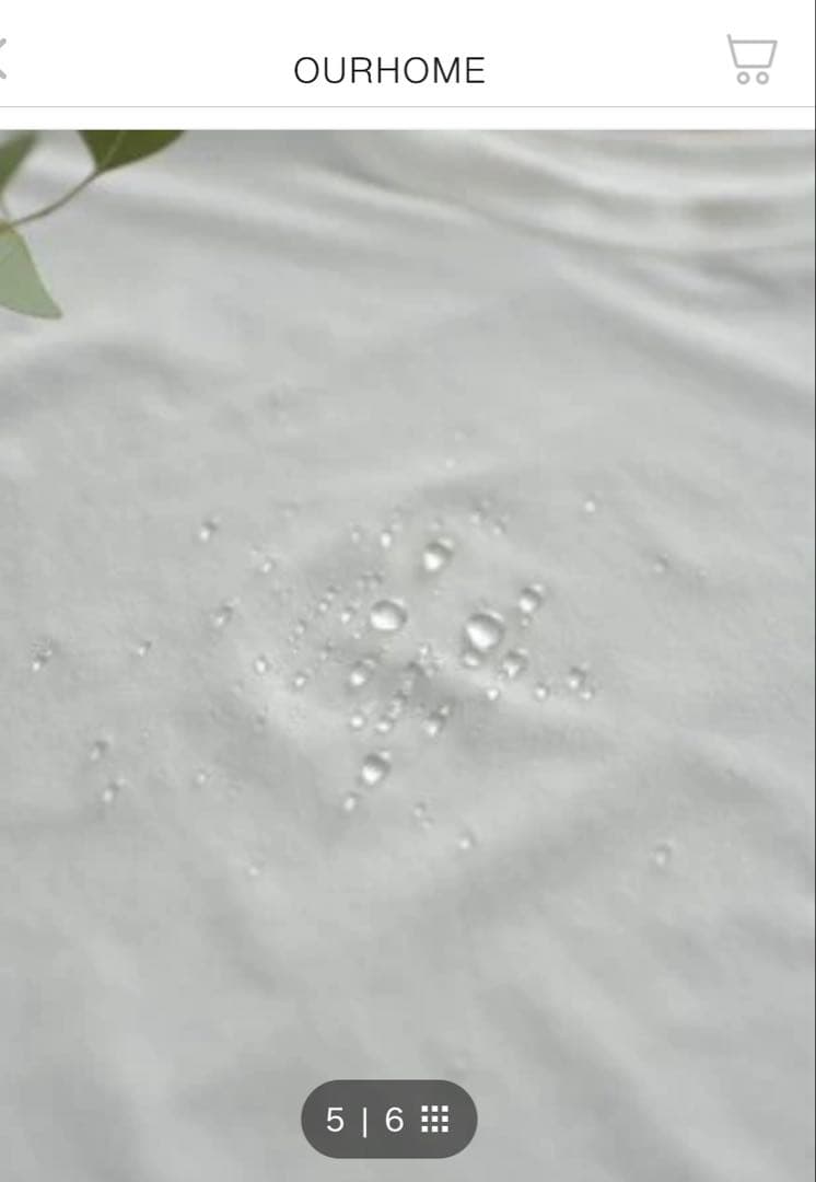 OUR ハリ感素材のチュニック丈プルオーバー