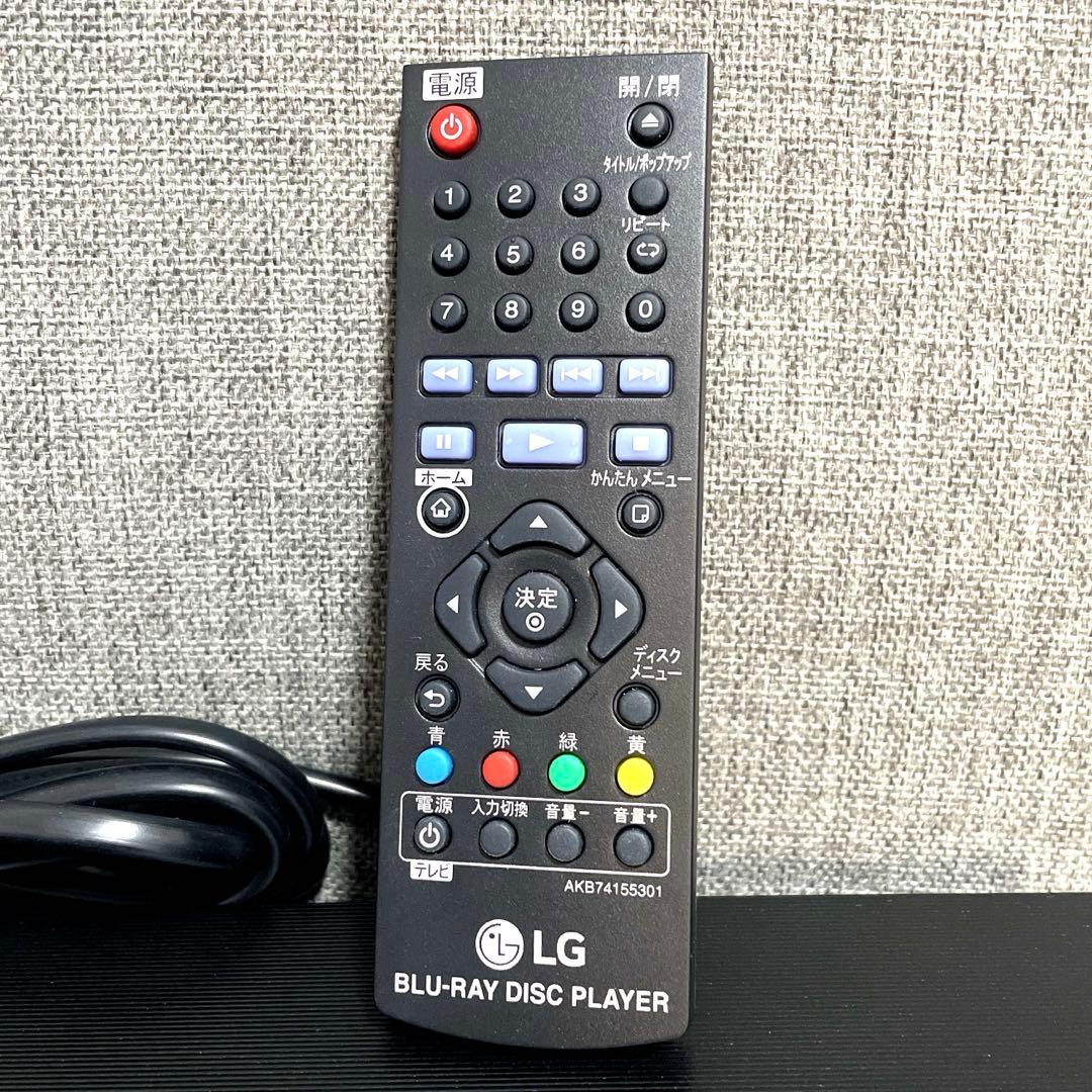 LG 4K Blu-ray UBK80Sブルーレイディスクプレーヤー未使用に近い